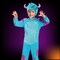 Toddler Boys Sulley Costume from Monsters University with Tail and Headpiece